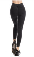 Leggings vaqueros Mujer push up high Belt Efecto Moldeador y estilo casual - details 3