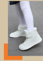 Botas De Nieve Infantiles Invierno 2024 Niños Niñas Impermeables Con Suela De Goma Antideslizante Suave Y Cálida Para Exteriores Talla True - details 11