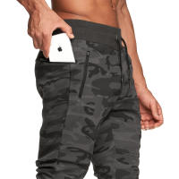 Pantalones Deportivos Casuales Para Hombres Algodón Fitness Entrenamiento Correr Pantalones Largos De Cintura Media Talla S a XXXL - details 25