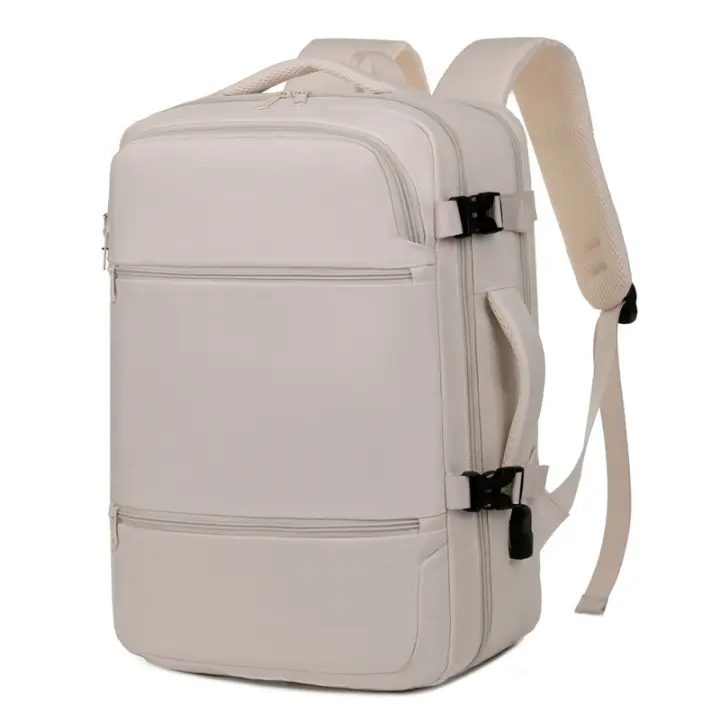 Mochila escolar para estudiantes con forma de diamante de gran capacidad, moderna, sencilla, informal y versátil, mochila para mujer con incrustaciones de remaches. - 1