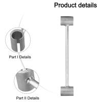 Llave Ajustable Para Juntas De Puerta 1/2pcs Herramienta De Reparación De Espacio Entre Juntas Redondo Tornillo 8-25mm - details 2