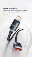 Cable De Carga Rápida USB a Tipo C 120W 6A Para Xiaomi Samsung S23 S22 Huawei P40 Acero Inoxidable Con Longitud Estándar - details 2