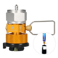 Adaptador De Butano Gas Saver plus Convertidor De Combustible Para Camping Adaptador De Valvula LPG Metal Manual No Certificado - details 0