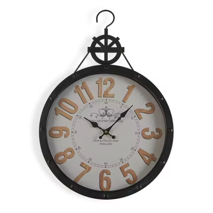 Reloj de Pared Versa Metal 61,5 x 7 x 40,5 cm - 1
