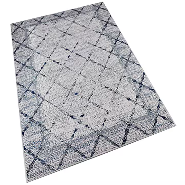Alfombra de Poliester Estampada Wellhome 100x150cm Lavable Antibacteriana Eco-Friendly Antideslizante - 1