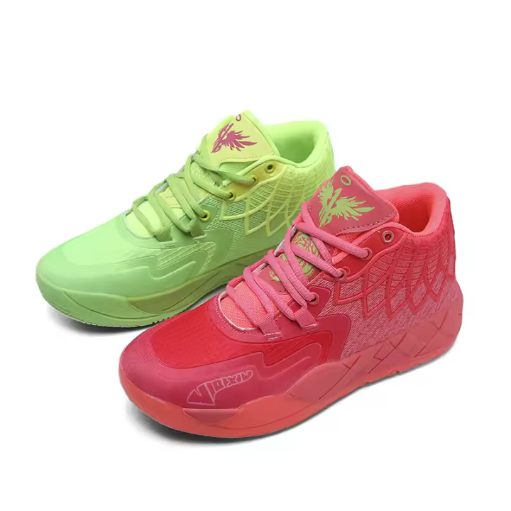 Zapatos De Baloncesto Para Hombre Deportivos Al Aire Libre Tenis De Moda Resistente Al Desgaste Suela De Goma Zapatos De Baloncesto - 1