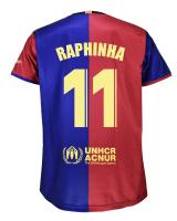 FC Barcelona-Camiseta Barça Raphinha dorsal 11, Primera Equipación 2024/2025- Réplica Oficial con Licencia- Adulto - details 0