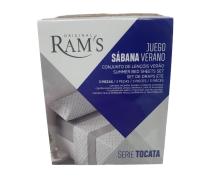 Ram'S - Juego de Sábanas de 150 - Ropa de Cama Matrimonial - Algodón 150 - Set 3 Piezas Sábanas Verano - details 41