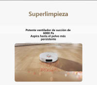 Xiaomi Robot Vacuum S20+, Batería de 5200 mAh, Potente ventilador de succión de 6000 Pa, Aspirado y fregado de bordes precisos - details 2