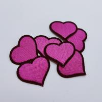 6pcs Parches De Bordado De Animales De Dibujos Animados Para Jeans Sombreros Bolsos Ropa Buzo Estilo DIY Parche De Manzana Y Corazón - details 6