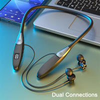 Auriculares Bluetooth 5.3 Inalámbricos De 60 Horas Con Micrófono Y Estuche Neopreno Para Deporte Resistente Al Agua IPX5 Estéreo Bass Neckband - details 9