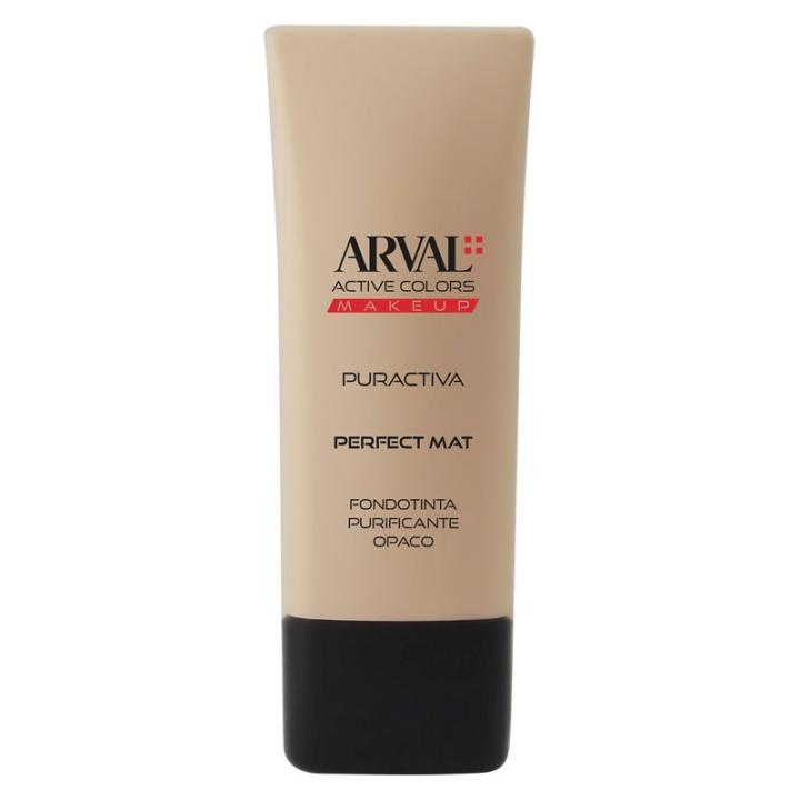 Arval Puractiva Perfect Mat Base de Maquillaje Purificante Mate para el Rostro 02 Beige Claro 30ml — oferta en Miravia