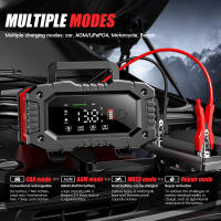 Cargador Automático Inteligente De Batería 12V/20A 24V/10A Maintener Para Coche Y Motocicleta Con Pantalla LCD AGM Y Ácido Plomo - details 2