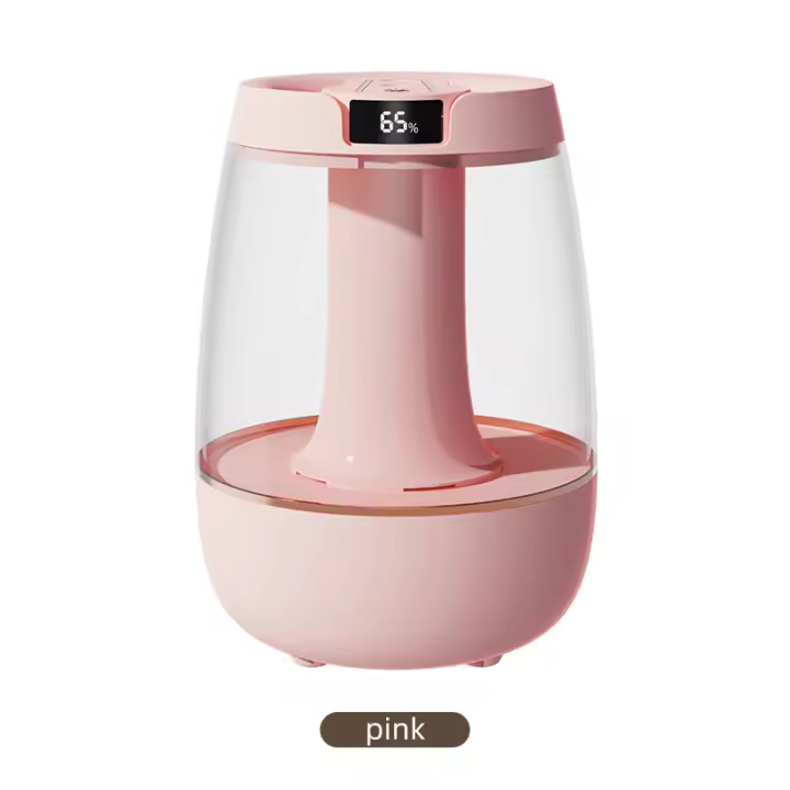 Humidificador de aire USB de 151*151*211 mm, gran volumen de niebla doméstico de 3 l y humidificador atomizador de escritorio silencioso de gran capacidad, humidificador de doble pulverización, adecuado para dormitorios, salas de estar y oficinas - 1