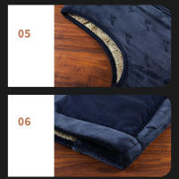 Chaleco Sin Mangas Para Hombres 5XL Impermeable Y Cálido Con Capucha Estilo Coreano Casual Para Otoño E Invierno Talla Regular - details 8