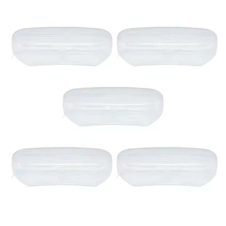 Estuche De Gafas De Color Sólido Plástico Para Miopía Y Solares Caja De Almacenamiento Transparente Unisex Estilo Simple - 1