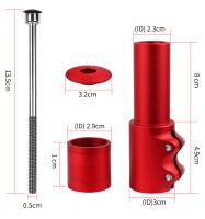 WEST BIKING Aluminio Ajustable Alzador De Manillar Para Bicicleta Accesorio De Fork Delantero Eleva La Altura Del Manillar - details 8