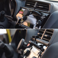 Soporte De Teléfono Móvil Magnético 360 Grados Para Coche Universal CD Player Slot Compatible Con iPhone Tablet GPS Y Smartphone - details 14