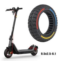 Pneumático Sólido Para NIU KQI3 9.5 Pulgadas Absorbedor De Choque En Malla Neumático Duradero Rueda De Scooter Eléctrico Tamaño 9.5x2.50-6.1 - details 6