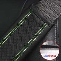 Almohadilla De Cinturón De Seguridad De Cuero PU Para Coche Cubierta De Hombro Transpirable Protección Accesorios De Automóvil Interior - details 14