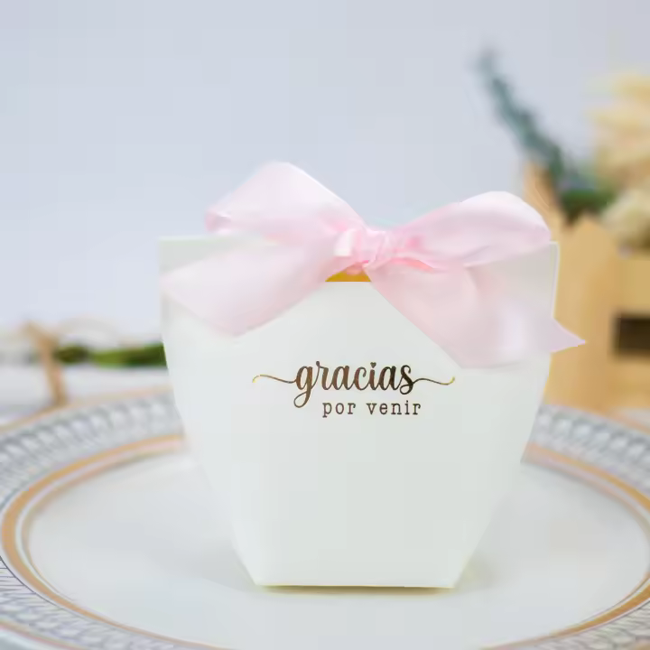 Pack de 10 a 60 unidades de cajas de regalo, cajas pequeñas para regalo, regalos para invitados de boda, detalles bautizo para invitados, decoración boda, baby shower, regalos originales, bodas ideas,Regalantes.com - 1