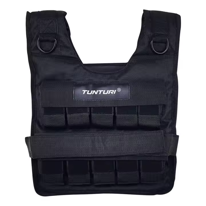 Tunturi Chaleco Peso Pro 20kg Negro - 1