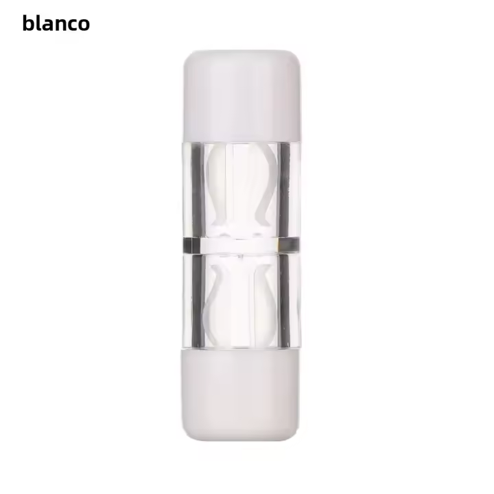 Nueva Moda Caja De Lentes De Contacto En Forma De Botella Para Viajes Caja De Almacenamiento Unisex Para Cuidado De Ojos Y Lentes De Gafas - 1