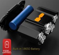 Linterna Frontal LED 5/11 Recargable Por USB Con Batería 18650 Integrada Lámpara De Mano Para Pesca Y Actividades Al Aire Libre - details 31