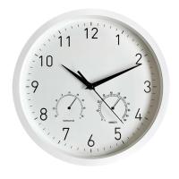 Reloj pared 31 cm, redondo, temperatura y humedad interior - details 0