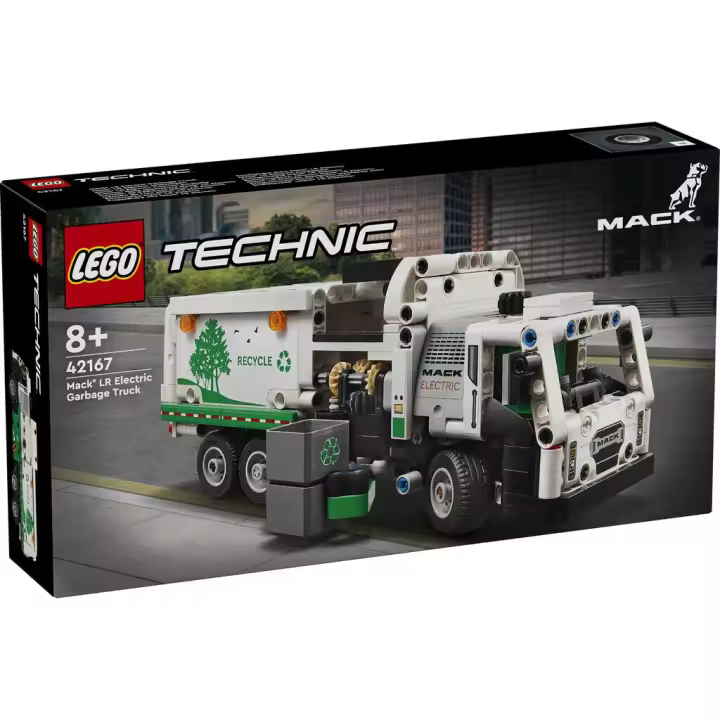 Lego Technic Camión de Residuos Mack LR Electric 42167 Lego technic LEGO - 1