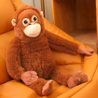 Juguete De Peluche Gorila Realista Para Niños Regalos De Cumpleaños Animal De Zoo Wild Onez Juguete Suave De Algodón PP - details 6