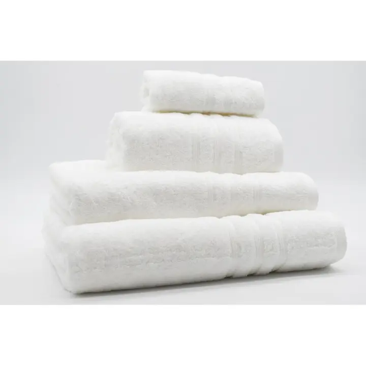 Toalla 100% Algodón de Rizo Americano 500 Gr/m2 Blanco Vidal Home (Medidas: 30x50cm, 50x100cm, 70x140cm, 100x150cm) - 1