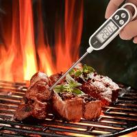 Termómetro De Cocina Digital Inalámbrico De Acero Inoxidable Para Carne Verduras Sopa Huevo Y Bebidas Medidor De Temperatura Para Barbacoa Y Estufa - details 1
