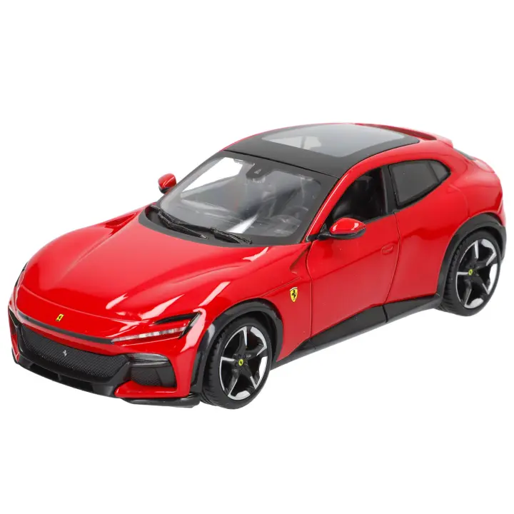 Burago - Ferrari Purosangue, SF90 Stradale, 488 Pista, LaFerrari, maqueta coche a escala 1/24, coches juguete, maquetas, miniatura de colección, Bburago, +3 años, Race & play - 1