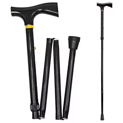 García 1880 Baston Plegable Derby Negro 1Ud - 1