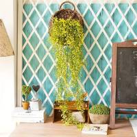 2pcs Vinatera Artificial De Iva Verde Falsa Para Decoración De Jardín Y Hogar Hojas De Willow Rattan Plásticas Colgantes Para Aire Acondicionado - details 9