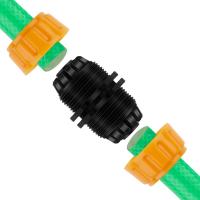 6 piezas de extensión de conector de manguera macho para junta de tubería de manguera de jardín (conector de reparación) - details 3