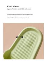 Zapatillas De Baño Para Hombres Y Mujeres Parejas Antideslizantes Impermeables Verano Suave Masajeador No Esponjoso Moda Casa - details 10