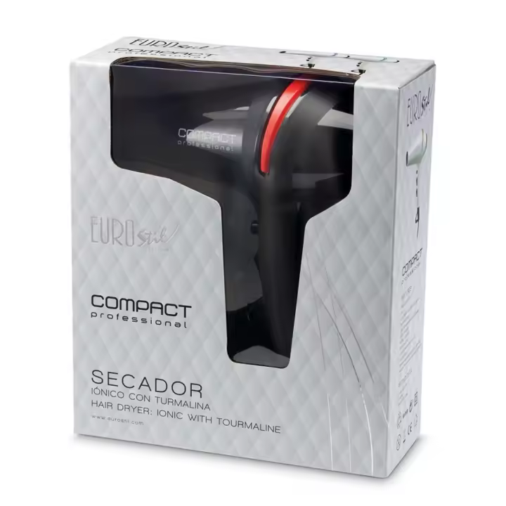 EUROSTIL COMPACT PROFESIONAL SECADOR CON TURMALINA 2000W 1UN - 1
