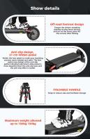 iScooter IX4 Patinete Eléctrico 10'' Neumáticos de Panal 800W Motor 45km/h Velocidad Máxima 48V 15Ah Batería 40-45km Alcance Control de Aplicación - details 24