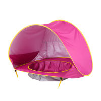 Baby Beach Tent with Pool 2025 Upgrade Easy Fold Up Pop Up Unique Ocean World - details 1