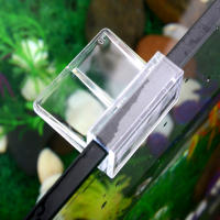 Soporte De Cubierta Para Acuario De Acrílico Y Vidrio 4pcs Accesorios Para Acuarios Soporte De Cubierta Para Tanque De Peces - details 1