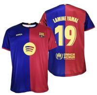 FC Barcelona Primera Equipación Temporada 24/25 - Réplica con Licencia Oficial - Camisa, Unisex Adulto, Lamine Yamal - details 0