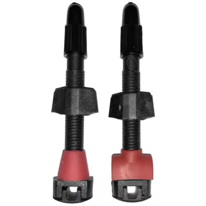 Barbieri Presta Carbon 2 Válvulas Negro - 1