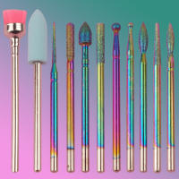 Kit De 19 Piezas De Brocas Para Uñas Con Corte De Corte Y Archivo Eléctrico Cerámica Acrílica Gel De Uñas Herramientas De Arte De Uñas - details 7