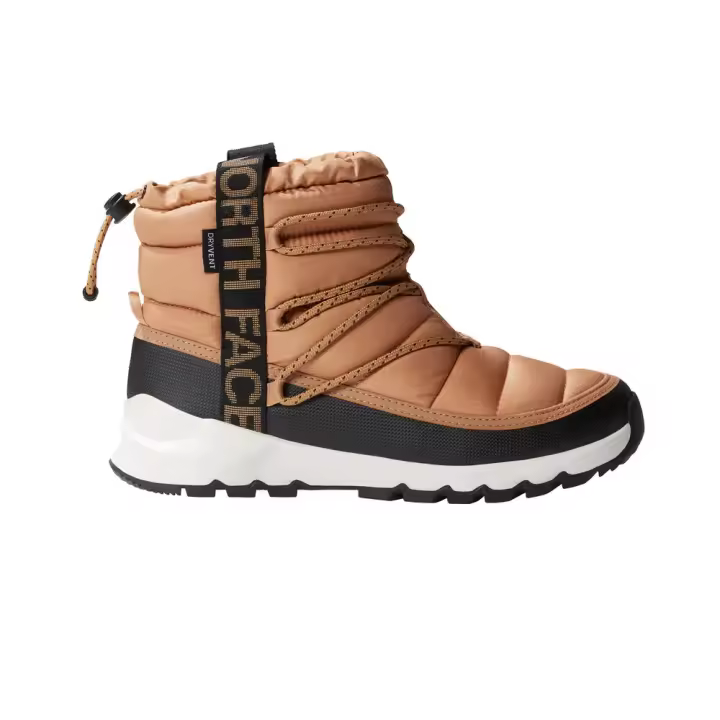 Botas Marrones Impermeables de Invierno The North Face con cordones ThermoBall Almond Butter - 1