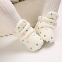 Botitas De Nieve Para Bebé Niño Y Niña Zapatos De Primera Caminata Invierno Algodón Cálido Antideslizante Suela Nuevo Nacido Zapatos Para Cuna - details 65