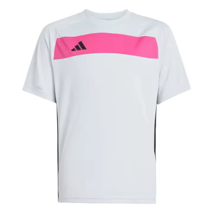 Camiseta manga corta Adidas-TIRO ES JSY Y-JD0588  GRIS -UNISEX JUNIOR - 1