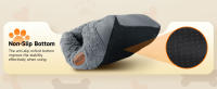 Nobleza - Cama Perros Cama para Perro Lavable con Fondo Antideslizante Cama para Mascotas de Felpa Suave y Mullida - details 5