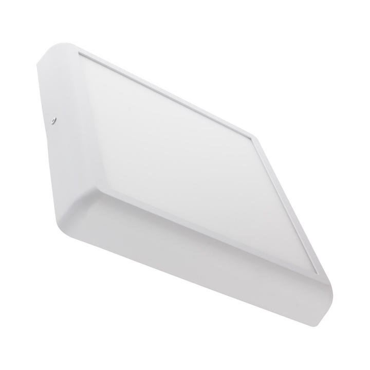 LEDKIA LED-Deckenleuchte – 24W, 300x300mm, Eckig, Metall, Kaltweiß 6000K